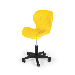Cadeira de Escritório Eiffel Slim Base Giratória Preta - Amarelo Office é boa?