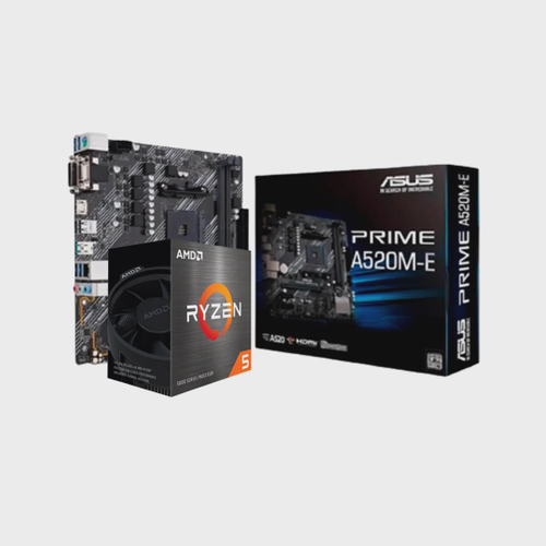 Kit Upgrade amd Ryzen 5 5500 / Placa Mãe Asus Prime A520M-E DDR4