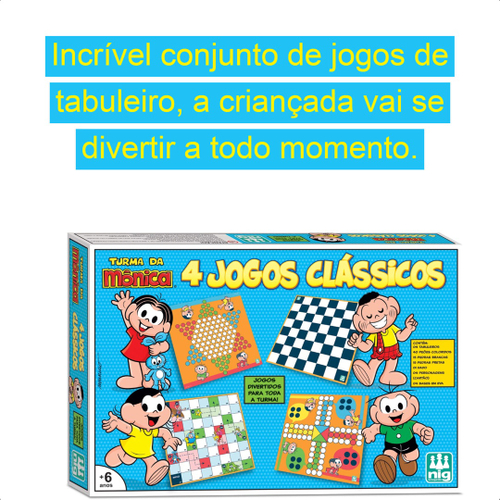 Jogo Dama e Ludo, Nig Brinquedos