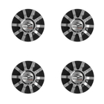 4x Calotinha Roda Mangels Wind Preto Brilho Aro 13 PDAC9202