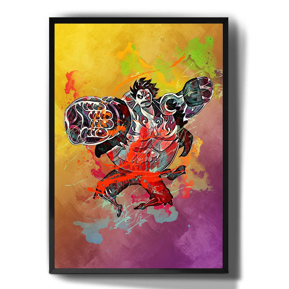 QUADRO ANIME LUFFY - ONE PIECE - TAMANHO 40X60