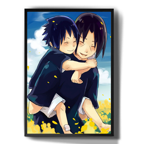 QUADRO ANIME SASUKE E ITACHI - NARUTO - TAMANAHO 40X60