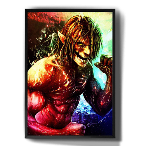 Poster, Quadro Attack on Titan (Shingeki no kyojin) - Titan em