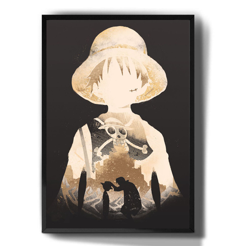 QUADRO ANIME MONKEY D LUFFY - ONE PIECE - TAMANHO 40X60