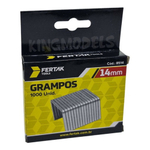 1000 Grampos Para Grampeador Tapeceiro 14mm Fertak 8514