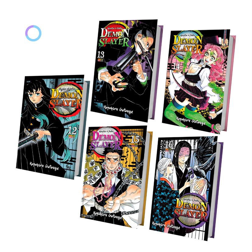 Demon Slayer, Kimetsu No Yaiba Mangá Volume 12 Ao 17 - kit em Promoção na  Americanas