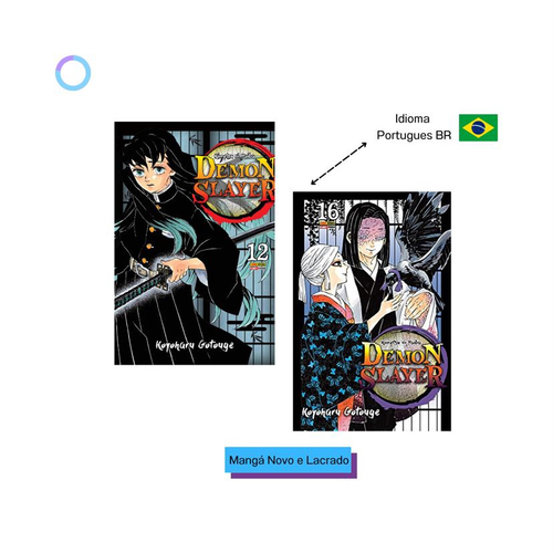 Demon Slayer, Kimetsu No Yaiba Mangá Volume 5 Ao 10 - kit Panini em  Promoção na Americanas