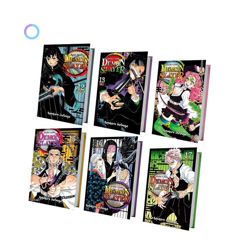 Demon Slayer, Kimetsu No Yaiba, Mangá Volume 11 Ao 16 - Kit