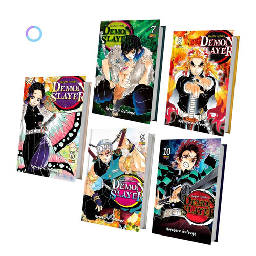 Demon Slayer, Kimetsu No Yaiba Mangá Volume 12 Ao 17 - kit em Promoção na  Americanas