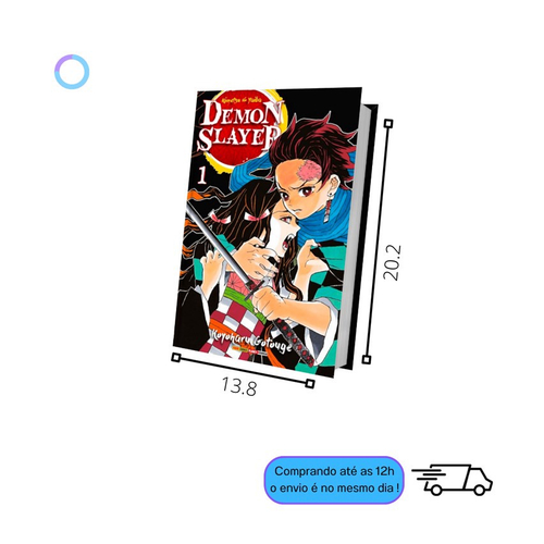 Demon Slayer, Kimetsu No Yaiba Mangá Volume 5 Ao 10 - kit Panini em  Promoção na Americanas