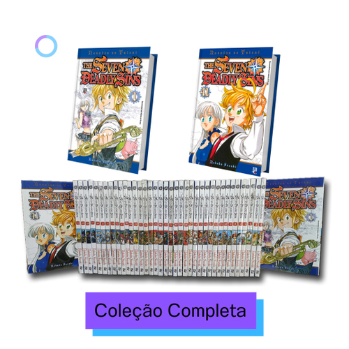 Nanatsu no Taizai Mangá Vol. 1 Ao 41 - Coleção Completa jbc em