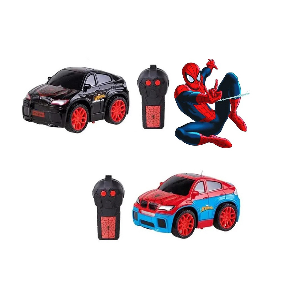 Carro controle remoto homem aranha