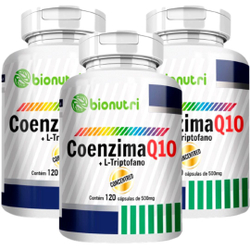 Kit Com 3 Un Coenzima Q10 Ubiquinona 100mg 360 Cápsulas Saúde Do Coração Imunidade - Bionutri é boa?