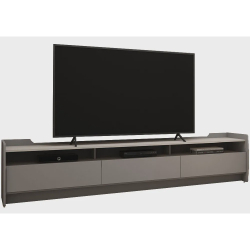 Rack para TV 2.2 Sublime Cinza com Off White - Gelius Móveis é boa?