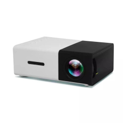Mini Projetor Portátil Led 1080P 600 Lumens Yg 300 Preto é boa?