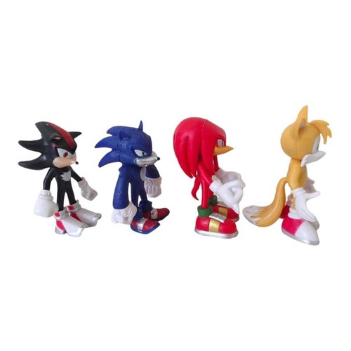 Kit Sonic Cartelado com 4 Bonecos 12 cm em Promoção na Americanas