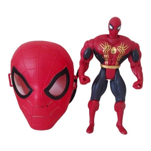 Boneco 25cm Action Figure Homem Aranha + Mascara Vinga Nº01 em Promoção na  Americanas