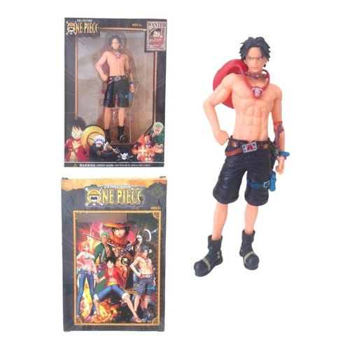 Conjunto de Bonecos One Piece: Luffy, Ace e Sanji - Aventuras Épicas d