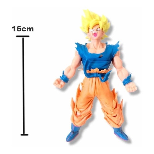 Boneco Goku Não Articulado 16cm Coleção Dbz Presente Criança no, boneco do  goku articulado 