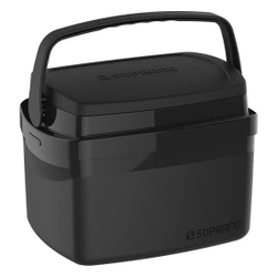 Caixa Termica Cooler Preta Bebidas 5L Com Alça Pequena Soprano é boa?