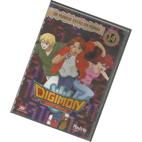 DVD Digimon Volume 14 Os Mundos Estão em Perigo - PlayArte