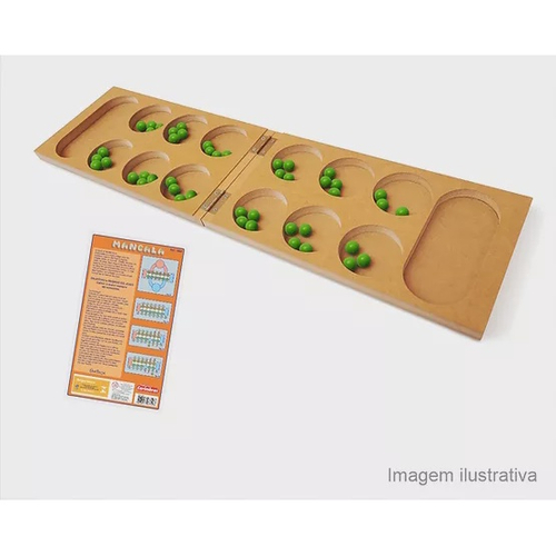 Jogo de Tabuleiro - Mancala - Estrela - superlegalbrinquedos