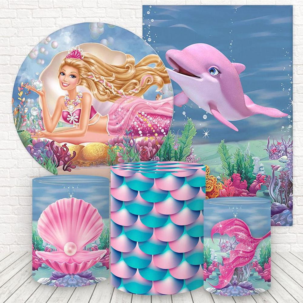 Tecido barbie sereia  Compre Produtos Personalizados no Elo7