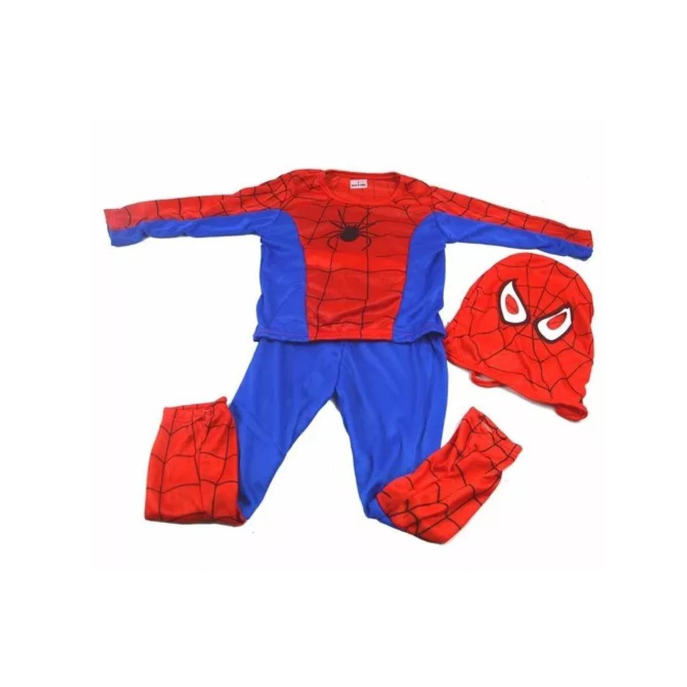 FANTASIA INFANTIL HOMEM ARANHA DRESS UP TAM UNICO - FANTASIA INFANTIL HOMEM  ARANHA - RICA FESTAS