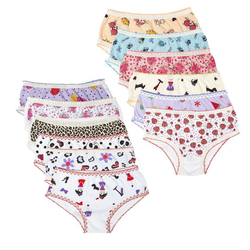 Kit 12 Peças Calcinha Infantil dcp Kids Estampada Em Algodão Modelo Básico Sortidas Menor preço em Kit 12 Peças Calcinha Infantil dcp Kids Estampada Em Algodão Modelo Básico Sortidas