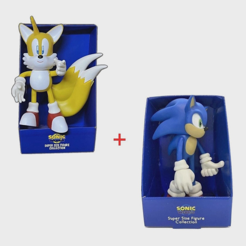 Bonecos Sonic Grande 23Cm Caixa Azul Brinquedo Melhor Jogo