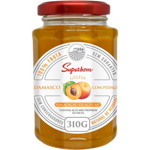 Geleia Damasco Queensberry 100% Fruta Vidro 170g