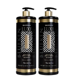 Escova Progressiva Luxe Semi Definitiva Kit 2 Litros