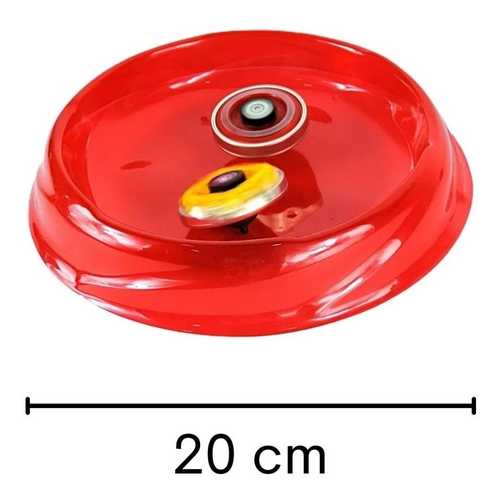 Kit 4 Beyblade Lançador Brinquedo Pião Led Arena Metal Luz - Carrefour