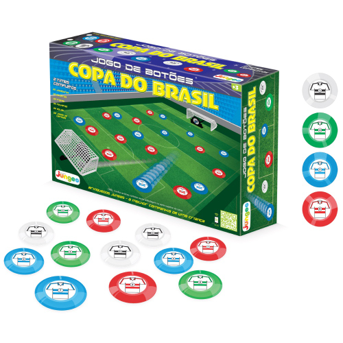 Kit Mesa Campo Futebol + Jogo de Botão 2 Times Copa Brasil em Promoção na  Americanas