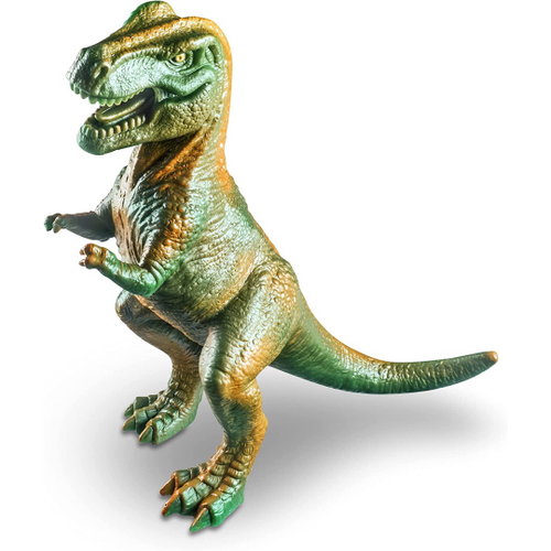 Dinossauro Rex Brinquedo De Vinil Borracha Macio Dino Max