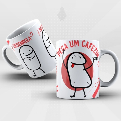 Caneca Florks Meme é Tanta Falsidade Que As Vezes Penso Que