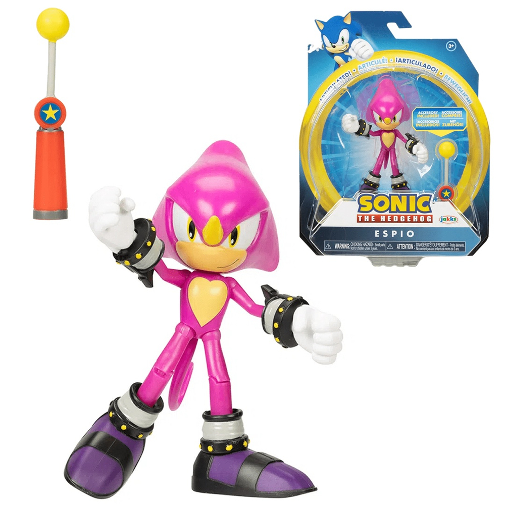 Sonic 2 Filme Boneco Colecionavel Articulado Sonic 4