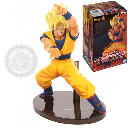 Boneco Goku Instinto Superior 19cm Dragon Ball - Banpresto em