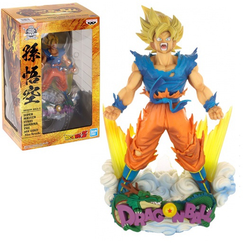 Boneco Colecionável Dragon Ball Z Super Saiyan Son Goku C/nf