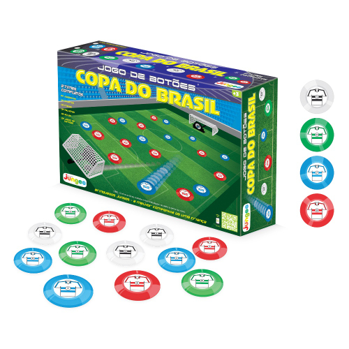 Jogo Futebol de Botão Mongo & Drongo Brinquedo Infantil na Americanas  Empresas