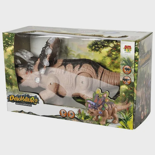 Dino Rex Toy de Brinquedo Anda Música Luz History 4 em Promoção na  Americanas