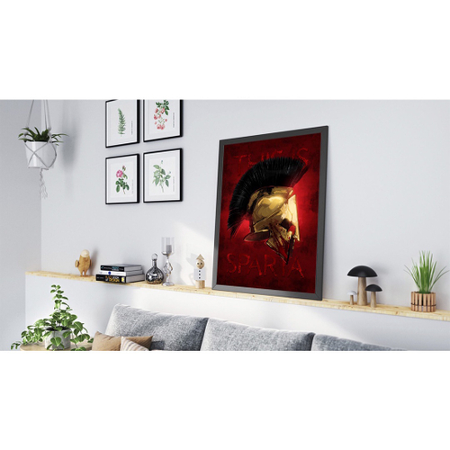 Quadro decorativo Poster 300 This Is Sparta Filme Cinema Arte no