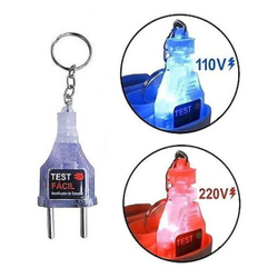 Chaveiro Teste Identificador Tensão Voltagem 110/220V Menor preço em Chaveiro Teste Identificador Tensão Voltagem 110/220V