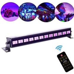 Barra de luz LED uv 12 LED Barra de luz Projetor uv dj Disco Lâmpada LED par Arruela de parede luz negra Menor preço em Barra de luz LED uv 12 LED Barra de luz Projetor uv dj Disco Lâmpada LED par Arruela de parede luz negra