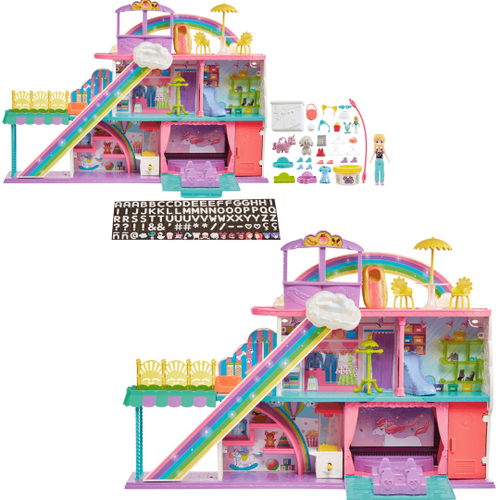 Polly Pocket Playset Shopping Doces Surpresas, Multicolorido, HHX78 :  : Brinquedos e Jogos