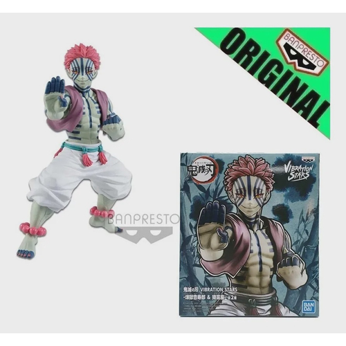 Boneco Demon Slayer Kimetsu no Yaiba Akaza Vibration Stars Bandai Banpresto  em Promoção na Americanas