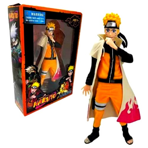 Naruto Kit Completo 6 Bonecos Com Led Articulados 15cm em Promoção