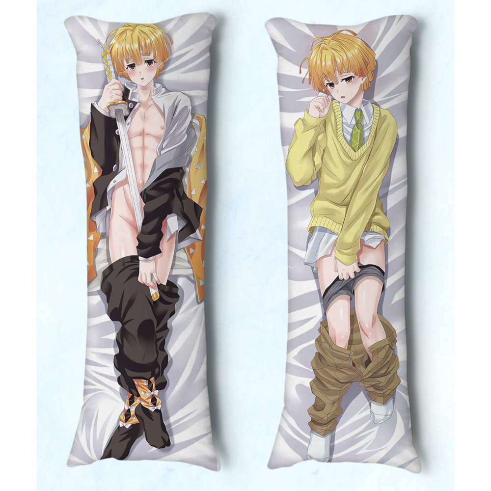 Travesseiro Dakimakura Demon Slayer Zenitsu 02 em Promoção na Americanas