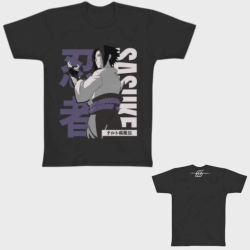 Camiseta Sasuke Uchiha Narut Mangá Desenho Anime Otaku 960 no Shoptime