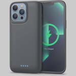 Capa Carregadora para iPhone 13 Pro Max Iphone 13 Pro Max 4500mAh Capa Carregador Recarregável Portátil Bateria Estendida para iPhone 13/ 13 6,1 polegadas